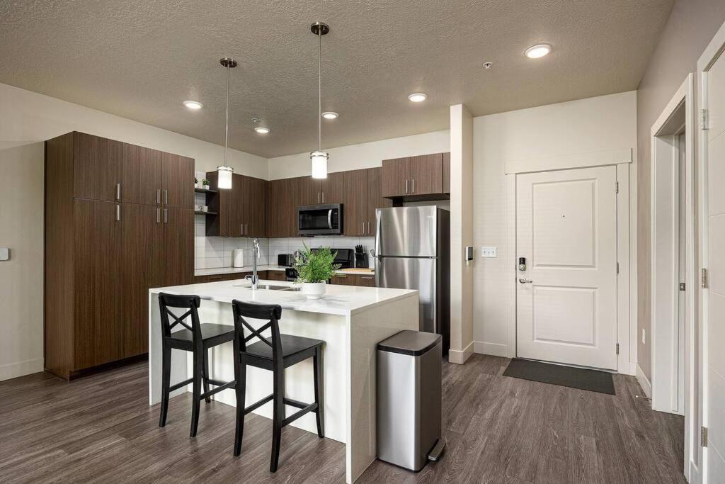 Modern 1B Downtown Slc With Wfh Setup, Gym, Fast Wi-Fi, Pool Lägenhet Salt Lake City Exteriör bild